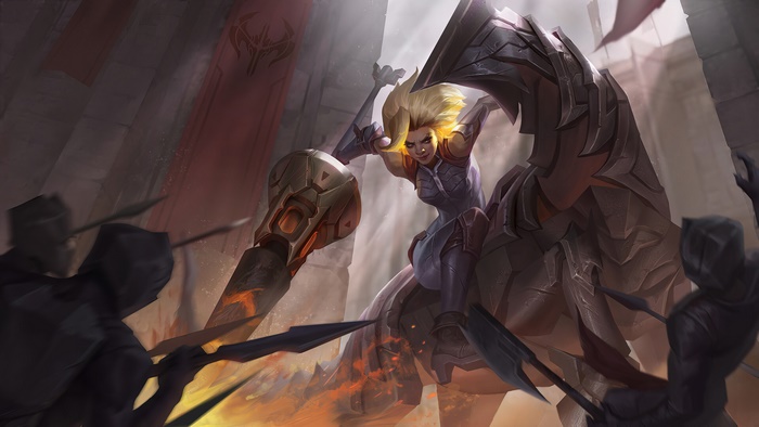 Rell from League of Legends 4K