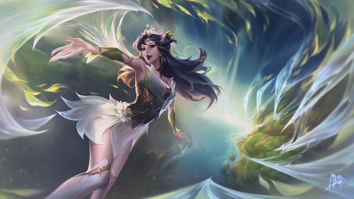 Irelia, Divine Sword, LoL, 4K HD Wallpaper