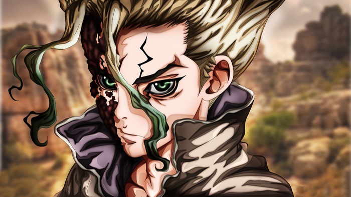 Senku Ishigami from Dr. Stone 4K