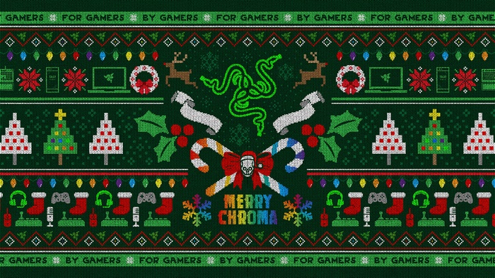 Razer Christmas Ugly Sweater 4K