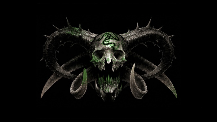 Razer Skull Logo 4K
