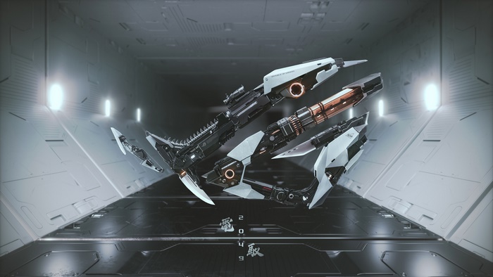 ASUS ROG Futuristic Robotic Arm Design
