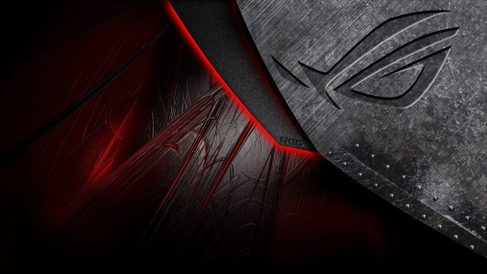 397605 wallpaper, asus, rog, logo, metallic, background, 4k, hd - Rare  Gallery HD Wallpapers