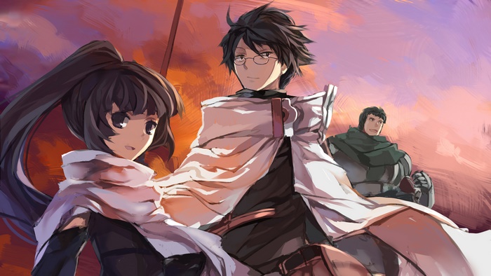 Akatsuki, Shiroe, and Naotsugu from Log Horizon in 4K