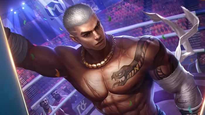 Paquito from Mobile Legends Death Blow Skin 4K Artwork