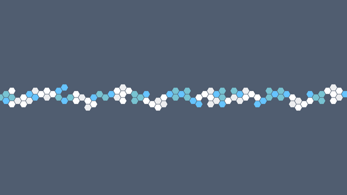 Minimalist Hexagon Pattern