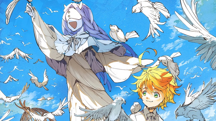 Mujika and Emma from The Promised Neverland 4K