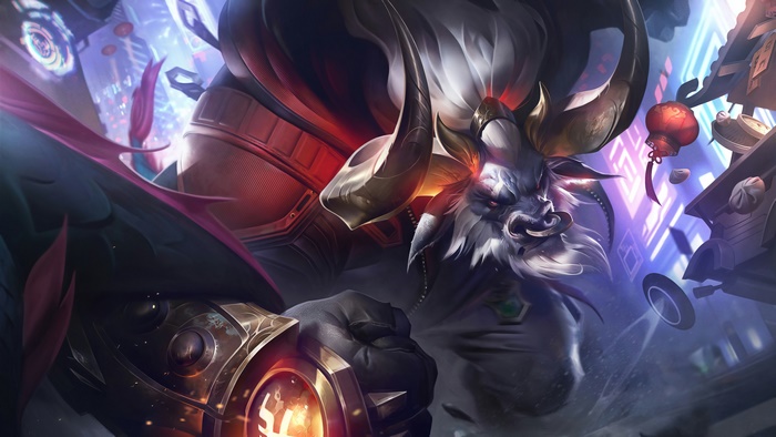 Lunar Beast Alistar from League of Legends