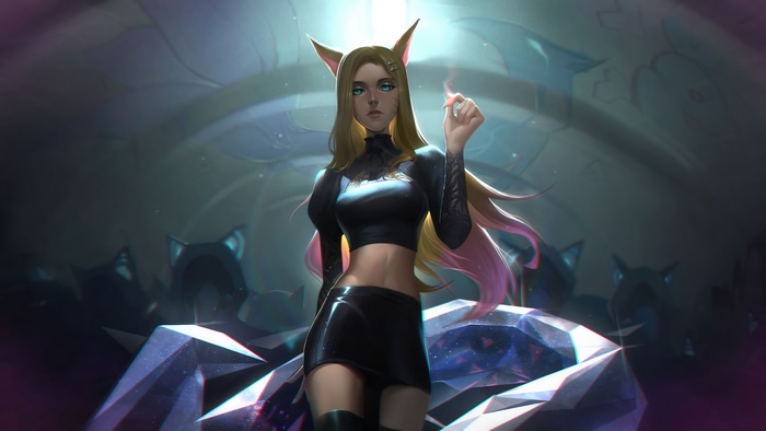 Ahri from League of Legends KDA The Baddest 4K