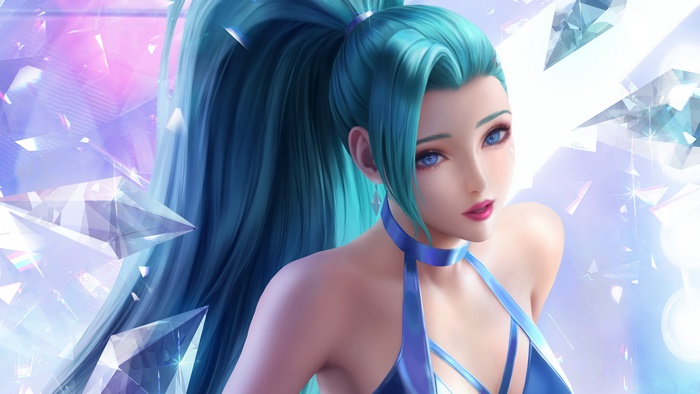 Seraphine from KDA All Out 4K