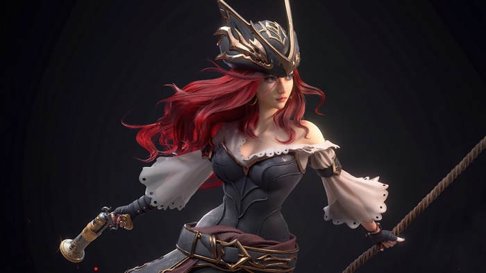 Miss Fortune from League of Legends 4K