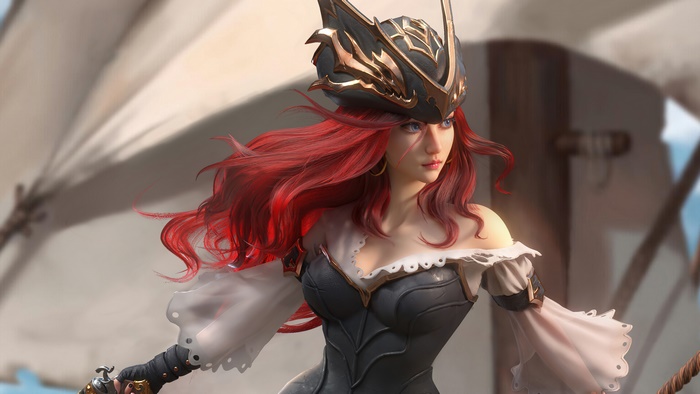 Miss Fortune from League of Legends 4K