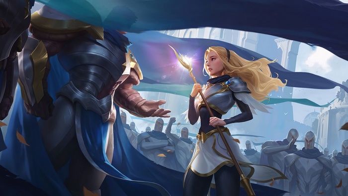 Lux from League of Legends 4K
