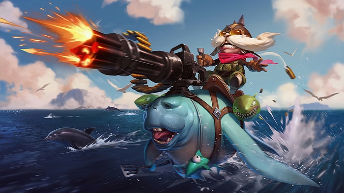 Urfrider Corki from League of Legends 4K