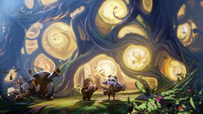 Corki and Tristana from League of Legends Wild Rift 4K