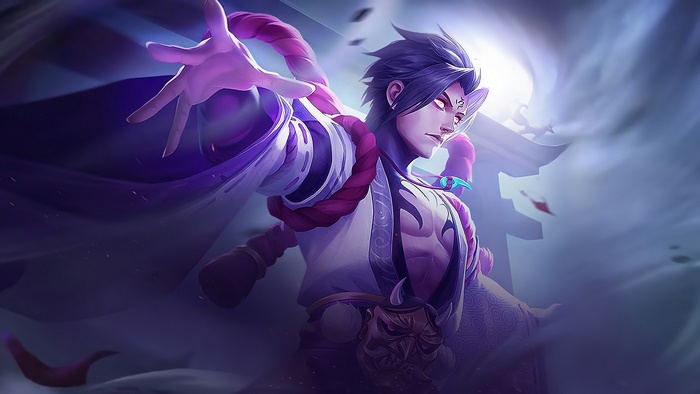 Vale Kannagi Skin from Mobile Legends 4K
