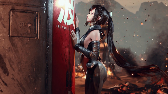 Girl from Project Eve in 4K