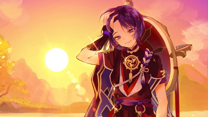 Scaramouche from Genshin Impact 4K
