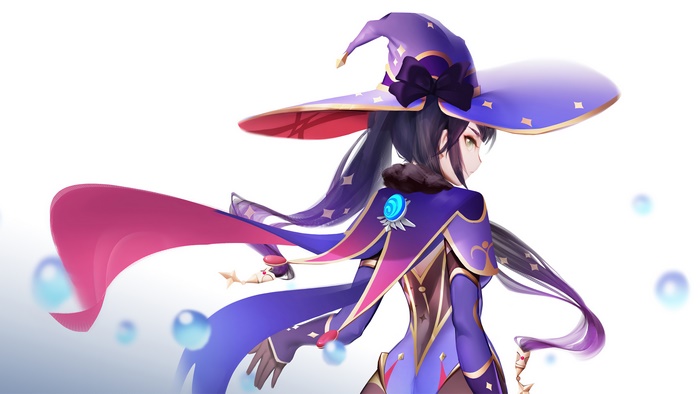 Mona from Genshin Impact 4K