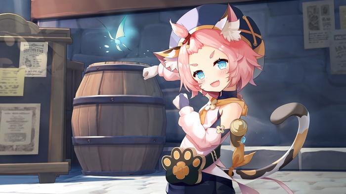Diona from Genshin Impact 4K