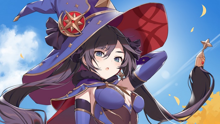 Mona from Genshin Impact 4K