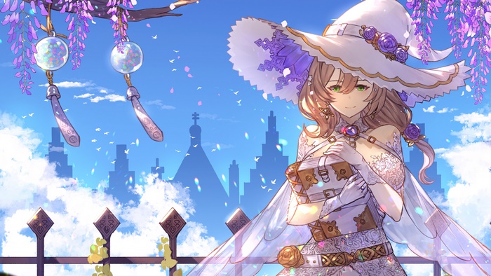 Lisa from Genshin Impact in Elegant Outfit