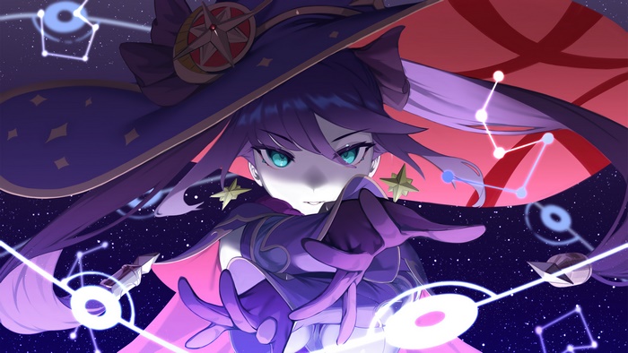Mona from Genshin Impact 4K