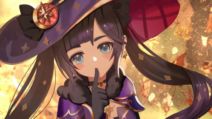 Mona from Genshin Impact 4K