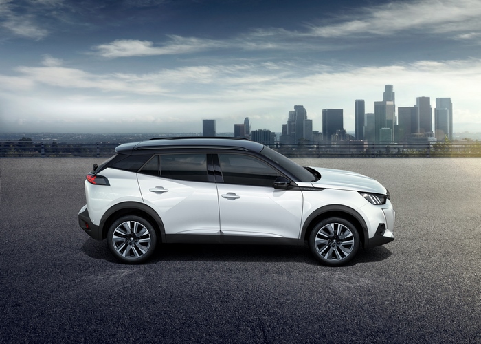 White Peugeot 2008 SUV