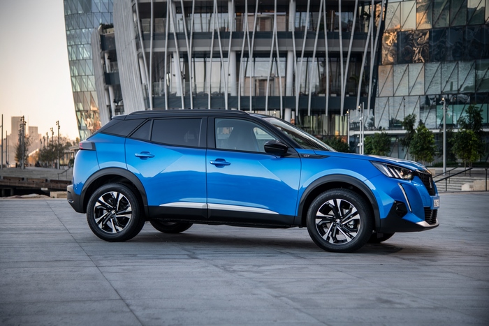 Blue 2020 Peugeot 2008 GT SUV