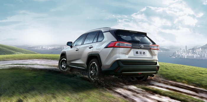 Toyota Wildlander SUV driving off-road