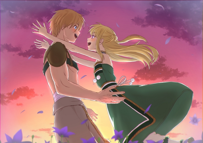 Gugu and Rean Cropp from To Your Eternity