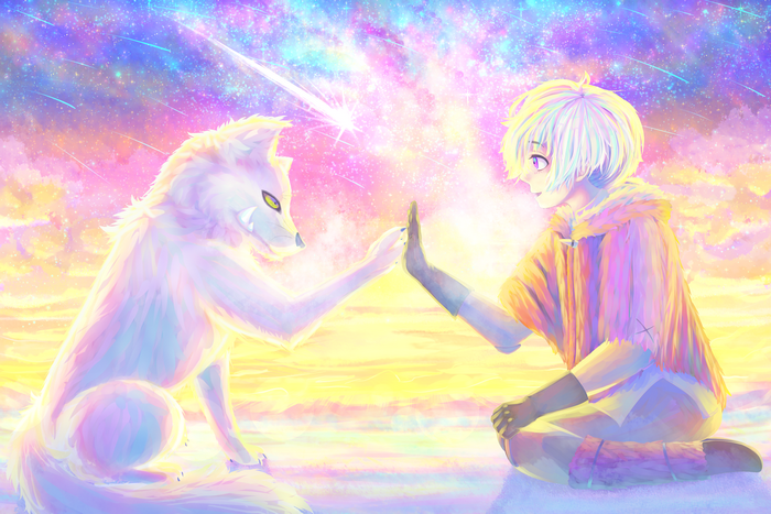 To Your Eternity Fushi and Joan