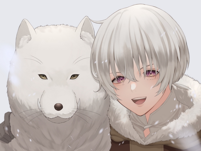 Fushi and Joan from To Your Eternity