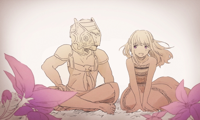 To Your Eternity Rean and Gugu