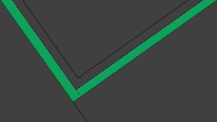 Minimalist green and gray abstract lines