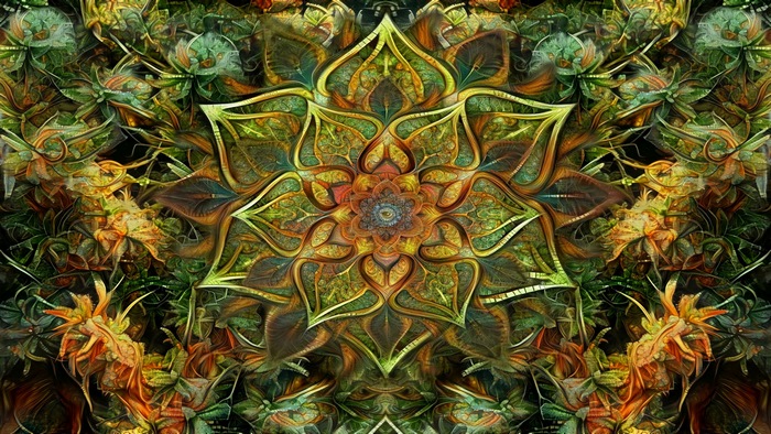 Intricate Observer Mandala Design