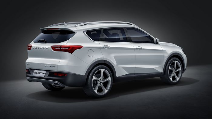 White Jetour X70M SUV
