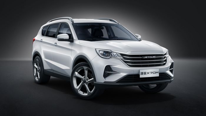 White Jetour X70M SUV