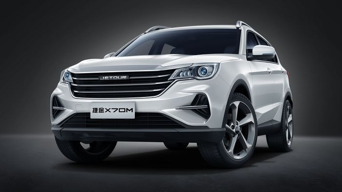 White Jetour X70M SUV