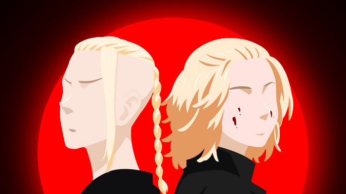 Mikey and Draken Tokyo Revengers Art