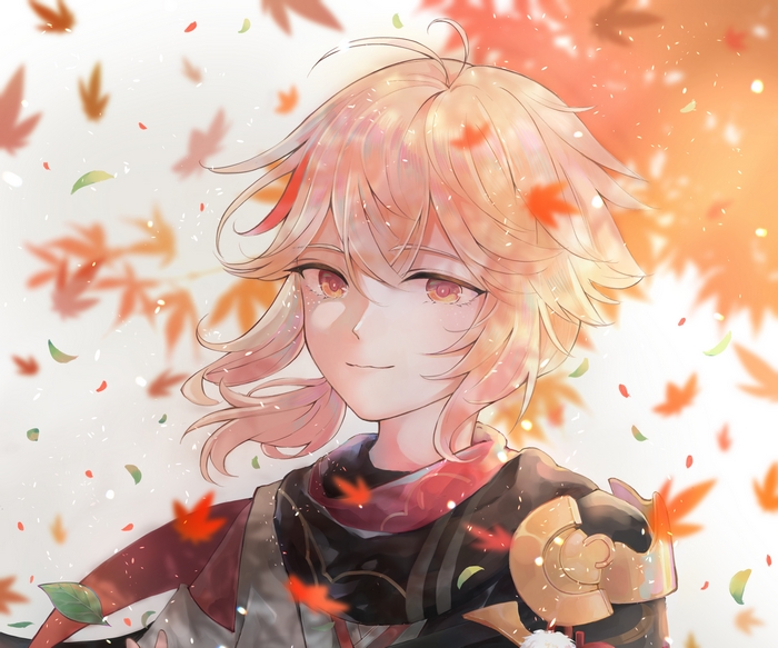 Kaedehara Kazuha Genshin Impact Autumn