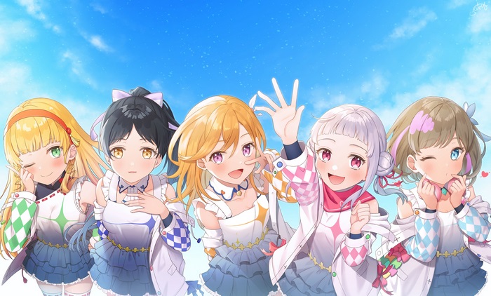 Love Live! Superstar!! Keke Tang, Kanon Shibuya, Ren Hazuki, Chisato Arashi, Sumire Heanna