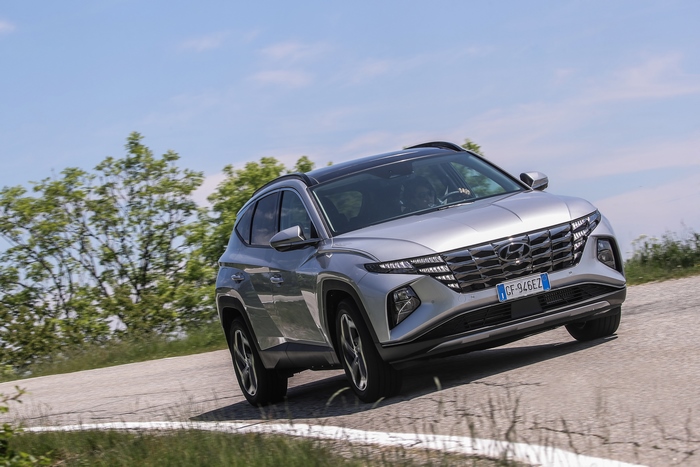 Silver 2021 Hyundai Tucson Plug-in Hybrid SUV