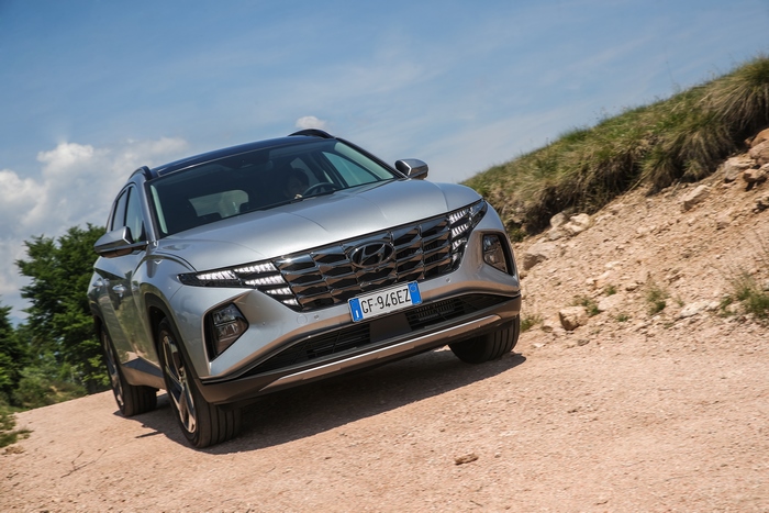 Silver 2021 Hyundai Tucson Plug-in Hybrid SUV
