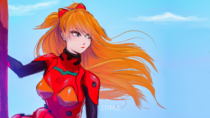Asuka Langley Soryu from Neon Genesis Evangelion