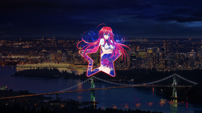 Rias Gremory from High School DxD 4K