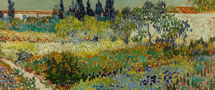 Vincent van Gogh's Garden Painting