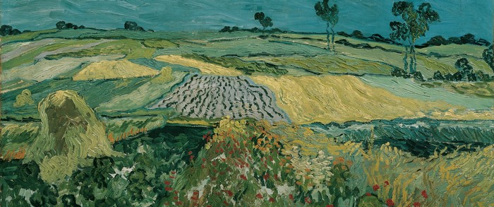 Vincent van Gogh's "Harvest" oil painting