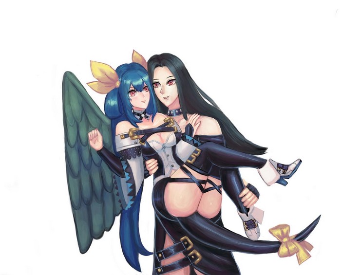 Dizzy and Testament from Guilty Gear Xrd